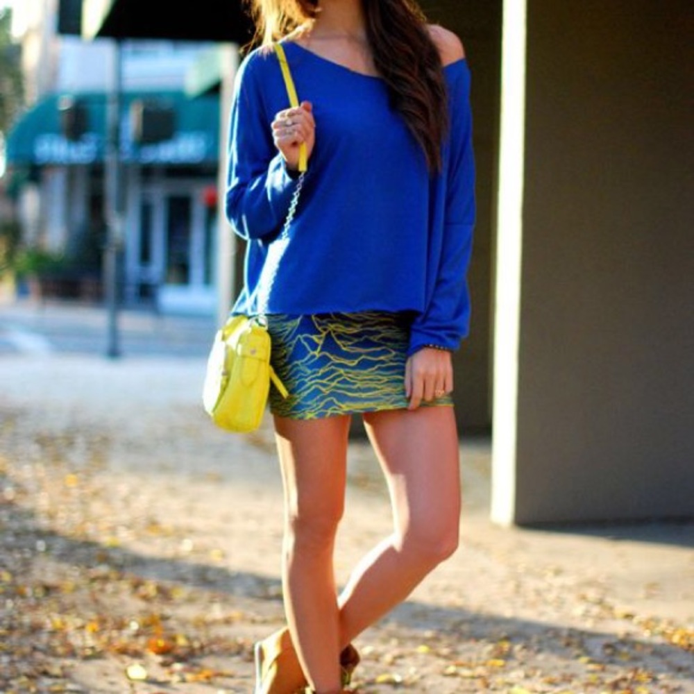 Joy Division electric ombré mini skirt XS - Picture 4 of 7